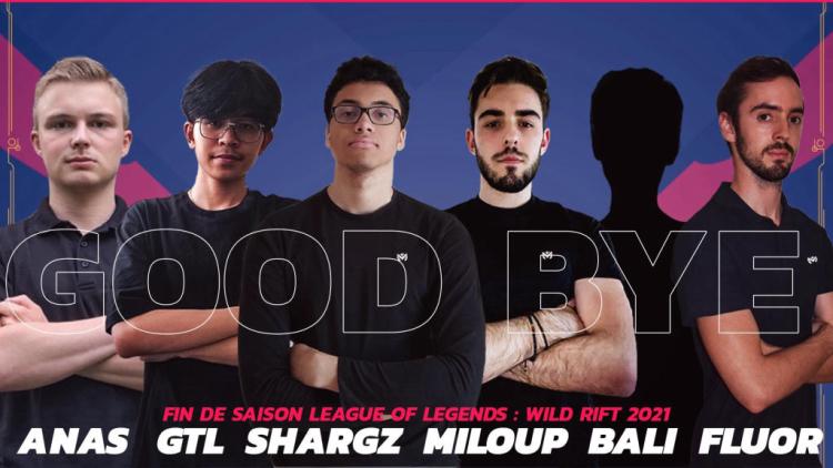 Mood Gaming Esports abandon their Wild Rift roster