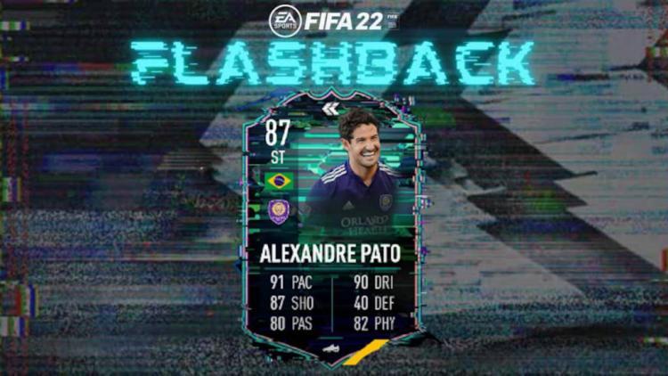 Alexandre Pato received a flashback card in FIFA 22