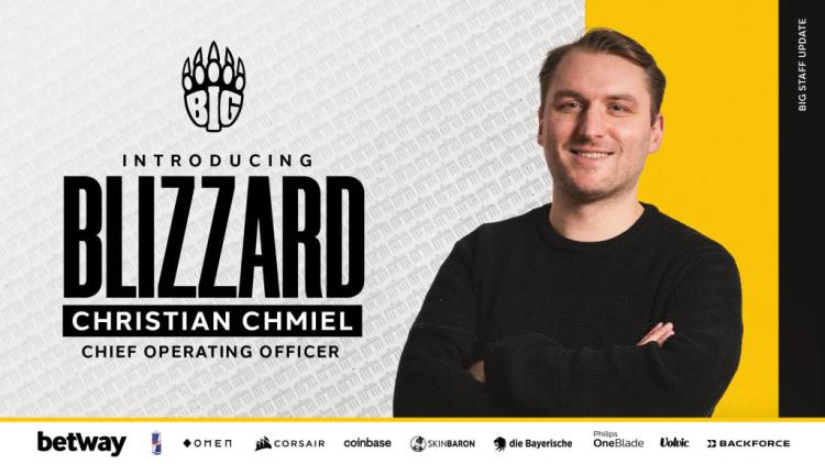 Blizzard becomes chief operating officer of BIG