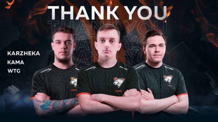 karzheka, wTg and KaMA left Virtus.pro Rainbow Six roster