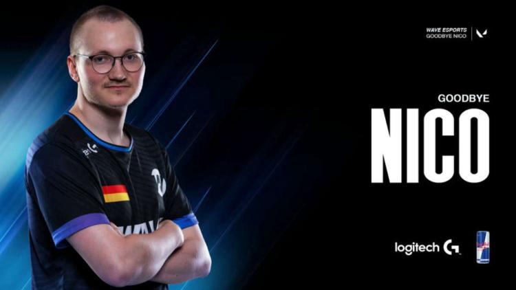 Wave Esports said goodbye to nico