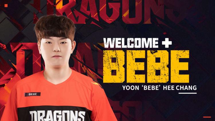 BeBe joins the Shanghai Dragons