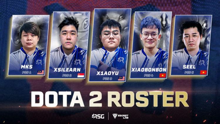 RSG unveiled a new Dota 2 roster