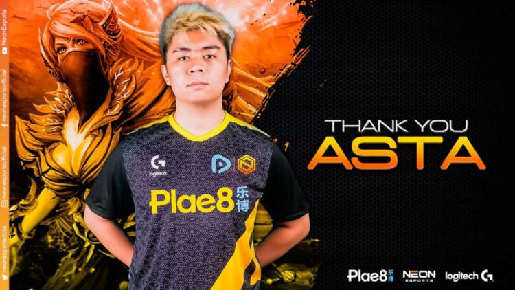 Neon Esports parts ways with Asta丶