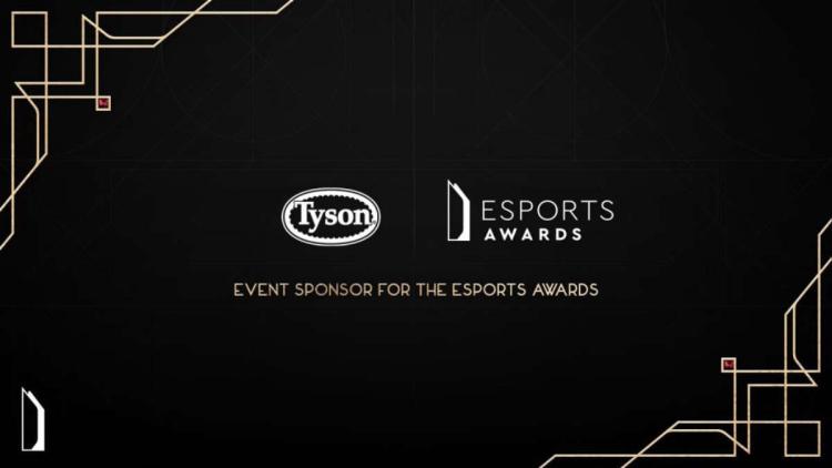 Esports Awards announces partnership with Tyson Foods