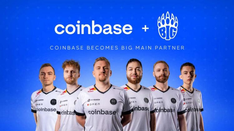 BIG enters into new partnership with Coinbase