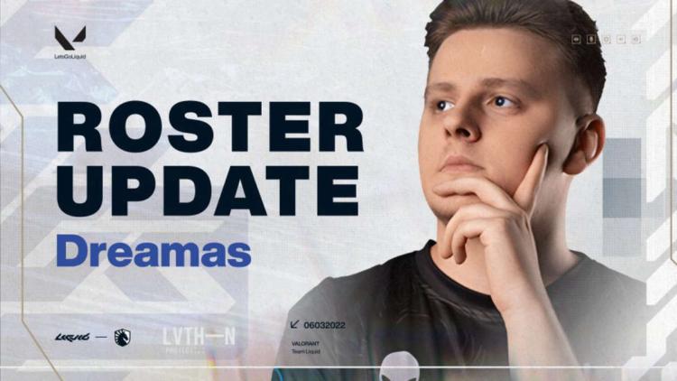 Dreamas joined Team Liquid