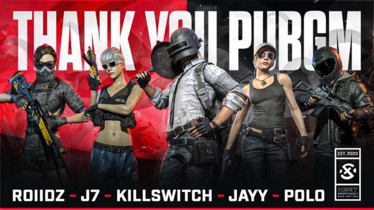 XSET parts ways with PUBG Mobile roster