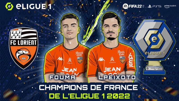 FC Lorient became the winner of eLigue 1 2022