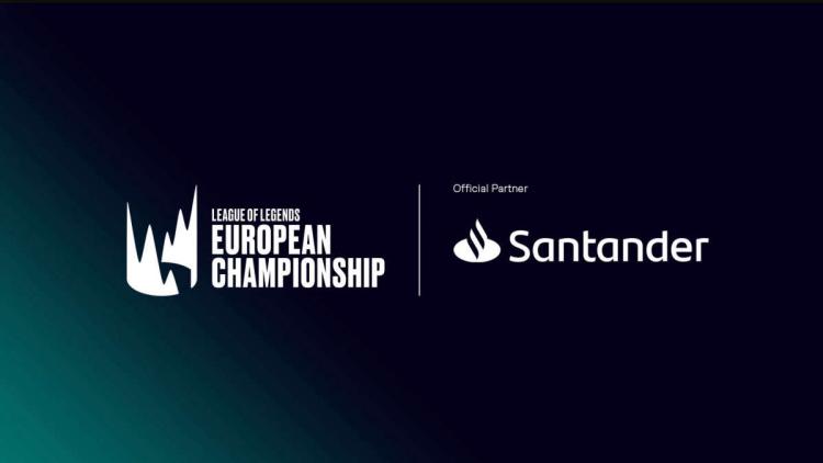 Santander became the official banking partner of the European LoL league