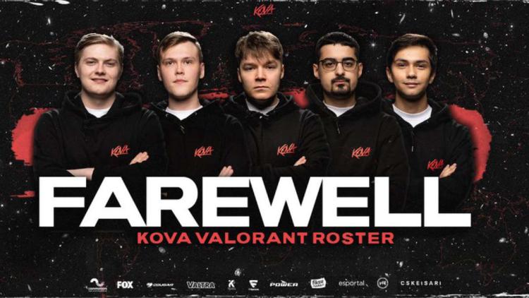 KOVA Disbands VALORANT Roster