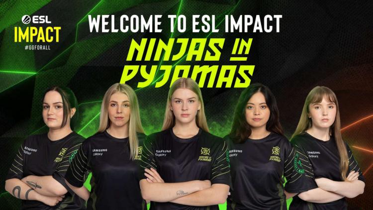 Ninjas in Pajamas introduced the female CS:GO roster