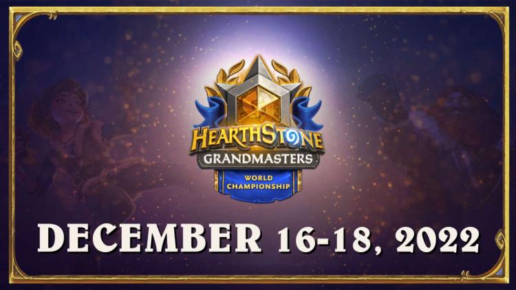 Hearthstone World Championship 2022 will be held from December 16 to 18