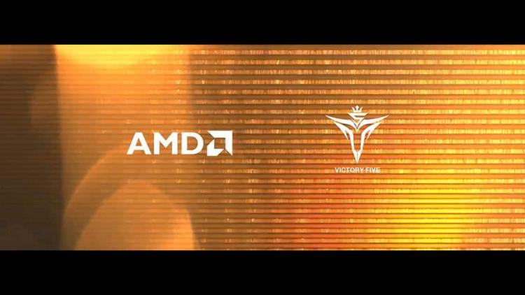 AMD Becomes a Sponsor of the Victory Five League of Legends Roster