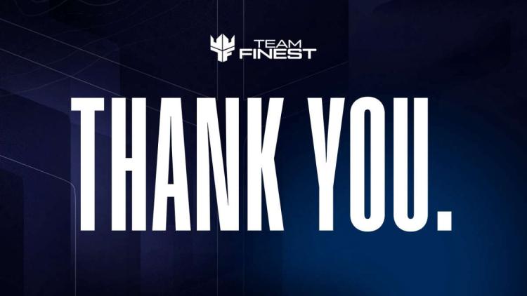 Team Finest retires from esports and closes its rosters