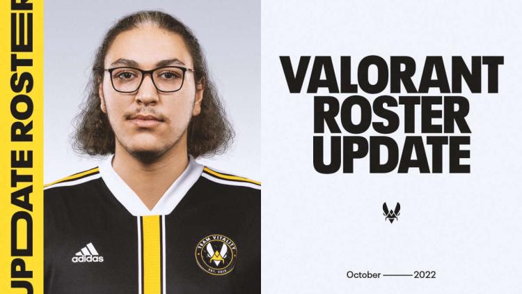 Salah Leads Team Vitality's VALORANT Roster