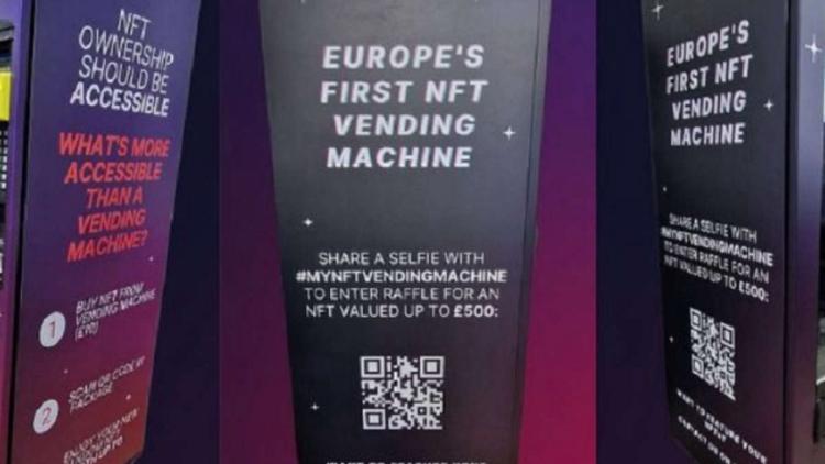 MyNFT to install NFT vending machine in London