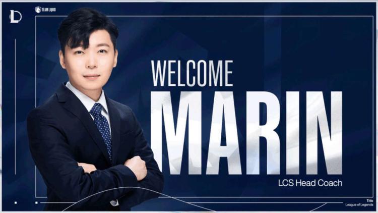 MaRin is the new head coach of Team Liquid