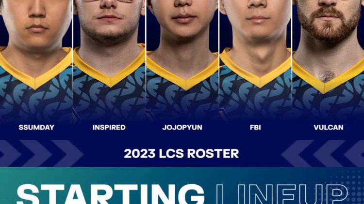 Evil Geniuses unveiled the starting roster for LCS 2023