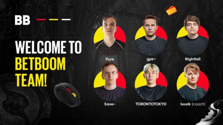 BetBoom Team introduced a new Dota 2 roster