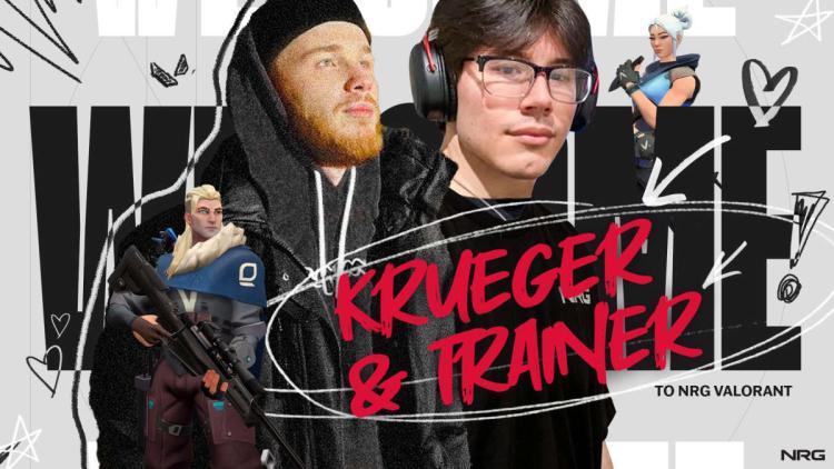 trainer and krueger join NRG coaching staff