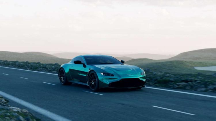 Aston Martin released a collection of NFT tokens