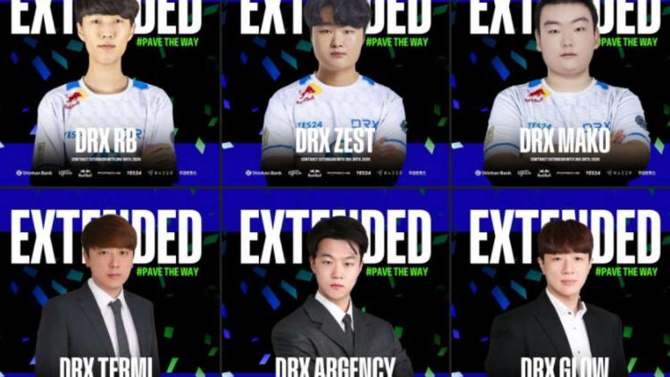 DRX extends contracts with Rb, Zest, MaKo and coaching staff until 2026