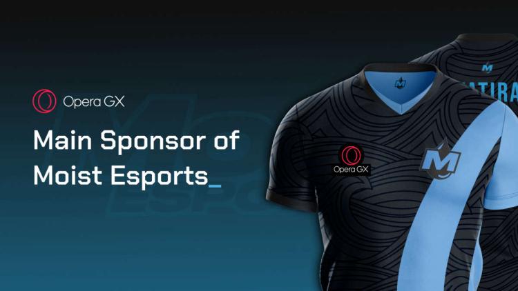 Opera GX becomes title sponsor of Moist Esports