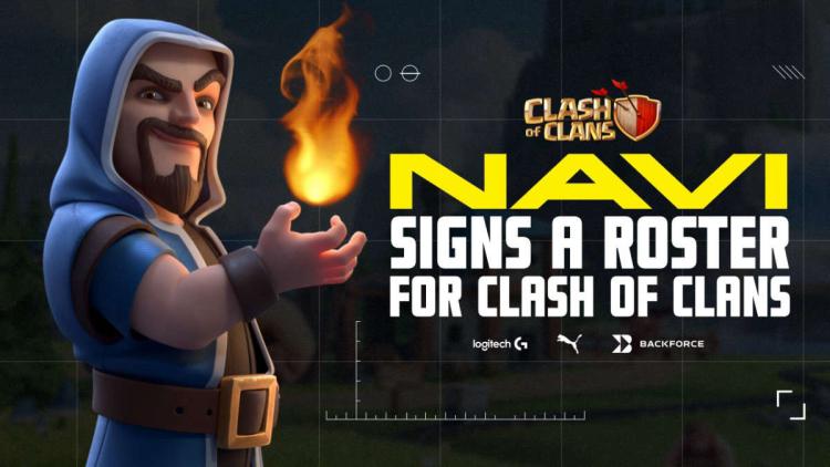 NAVI presented their Clash of Clans roster