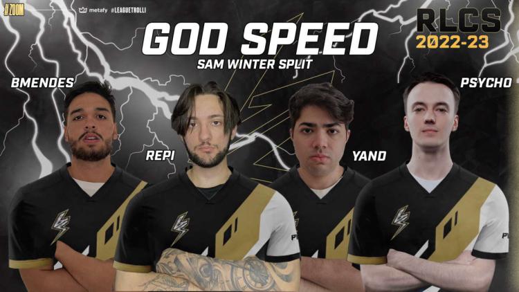 God Speed unveiled a new Rocket League roster