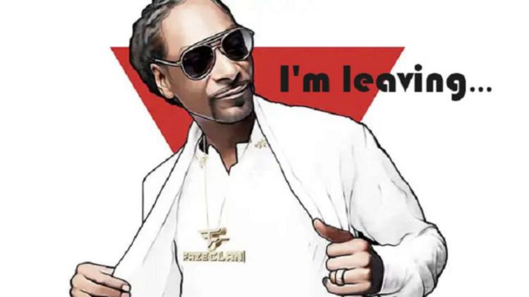 American rapper and entrepreneur Snoop Dogg (Calvin Broadus Jr.) is leaving the organization FaZe Clan