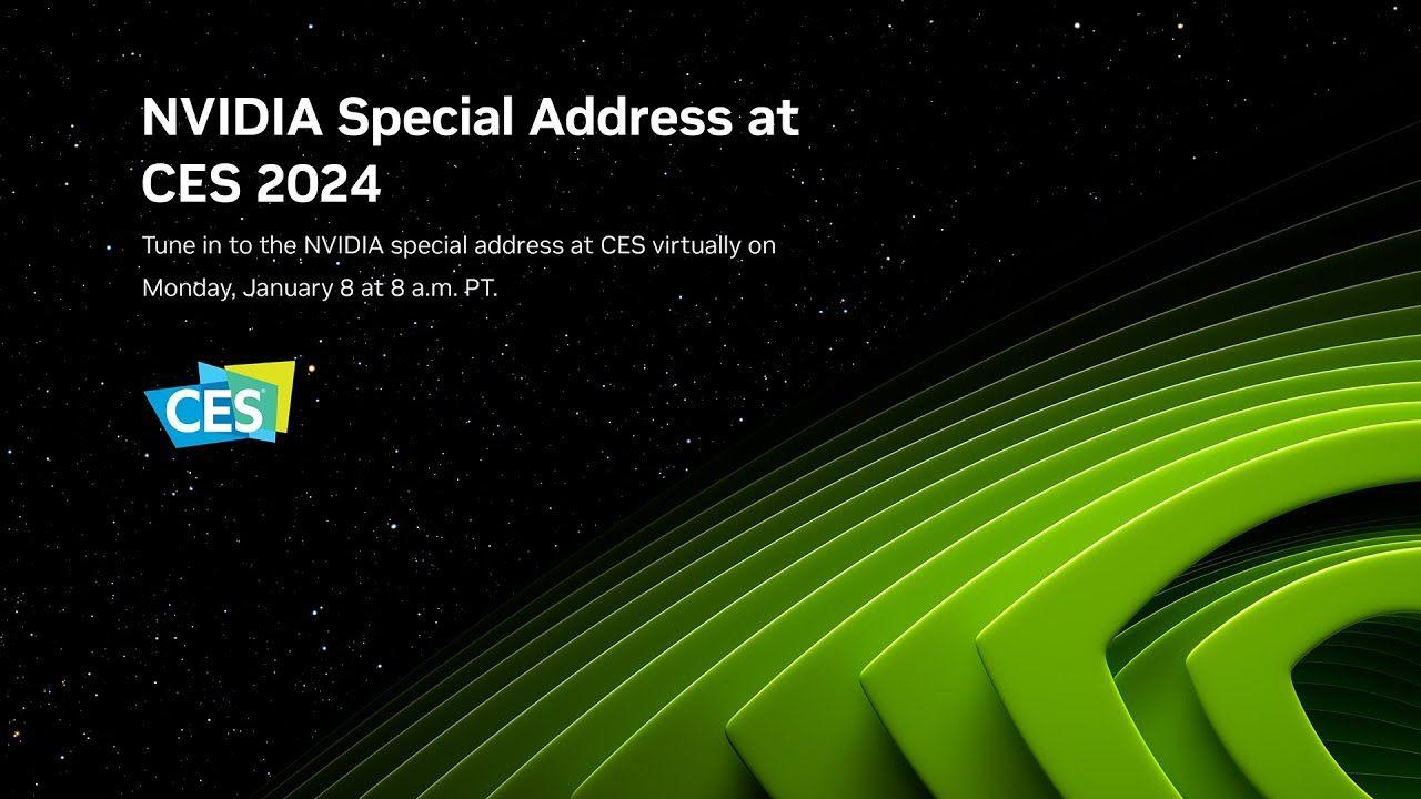 NVIDIA Special Address at CES 2024