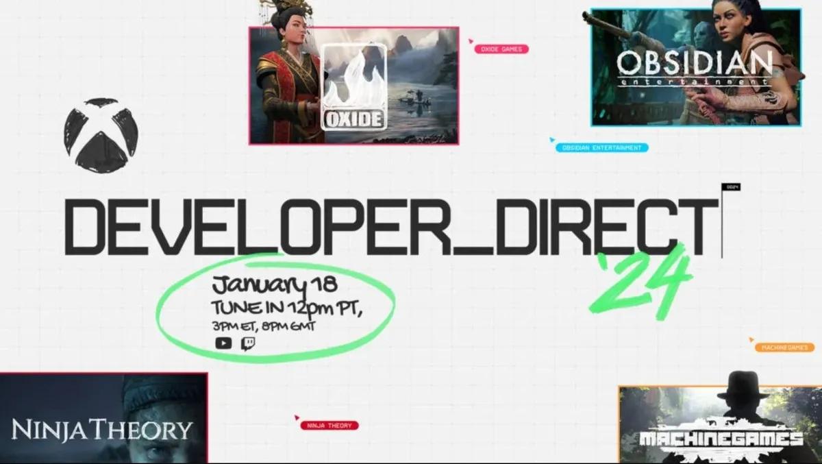 Xbox has scheduled an event called Developer_Direct, set to take place on January 18