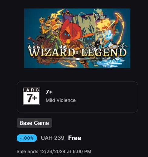 Get Wizard of Legends for Free in Epic Games Launcher