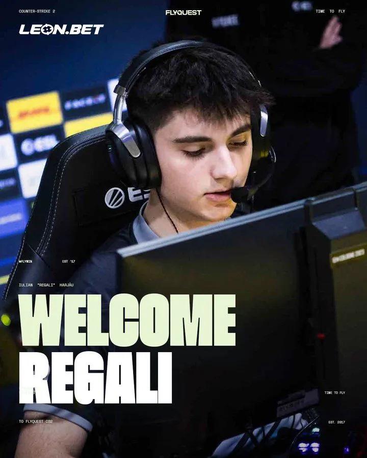 FlyQuest Signs Sniper Regali to Their CS2 Roster, Replacing aliStair