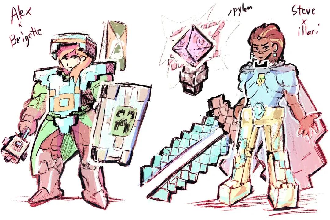 Overwatch 2 Fan Designs Stunning Minecraft Skin Concepts