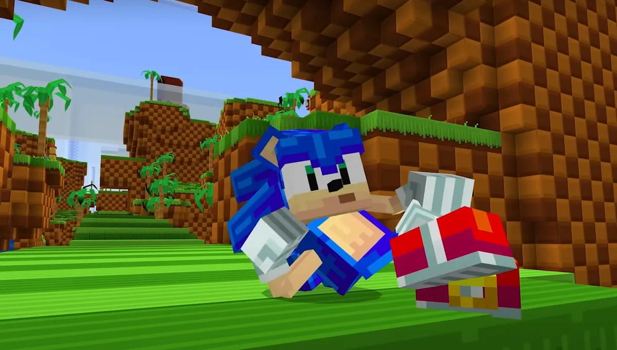 Sonic Speed Comes to Minecraft with New Add-On DLC