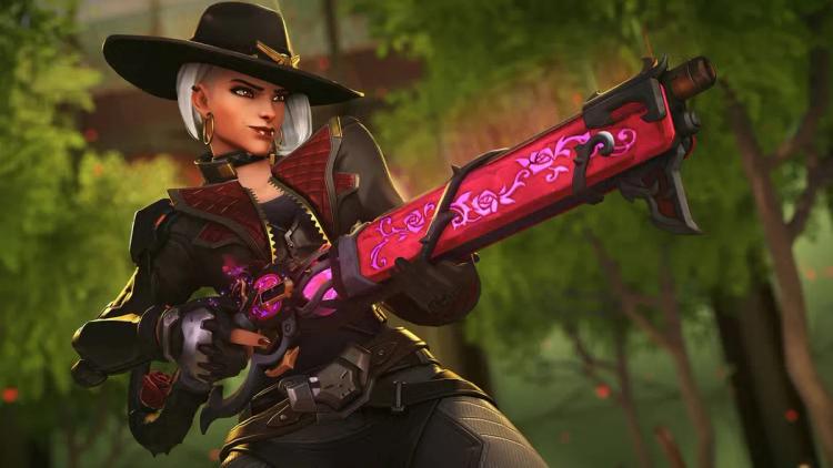 Overwatch 2's Ashe Mains Get Ready for the Mythic Lead Rose Weapon Skin Drop!