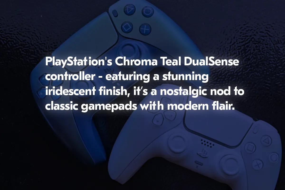 PlayStation's Chroma Teal DualSense: A Nostalgic Nod with Modern Flare