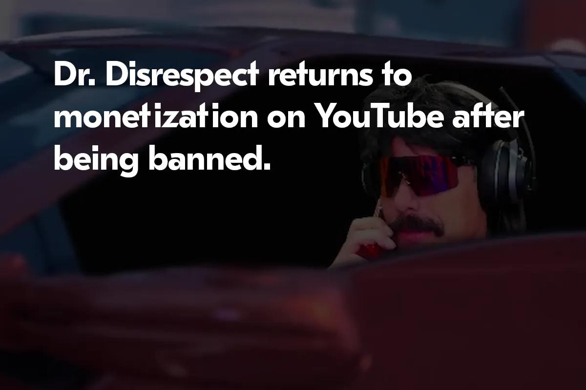 Dr. Disrespect Returns to YouTube as Midnight Society Closes Its Doors