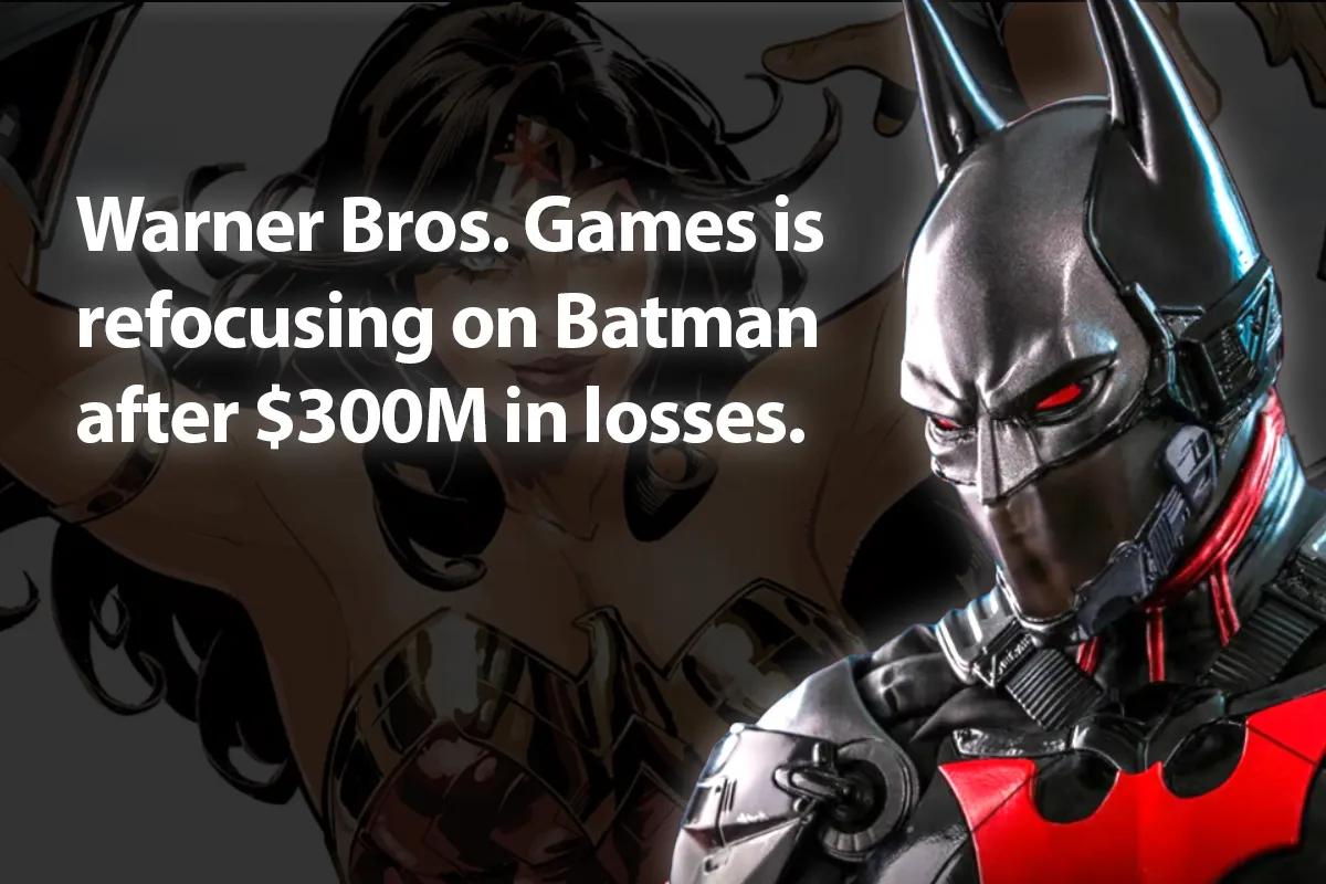Warner Bros. Games Restructures After Major Losses — Focuses on Key Franchises