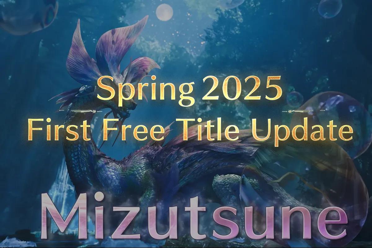 Monster Hunter Wilds Announces First Free Title Update: Mizutsune Joins the Hunt This Spring!