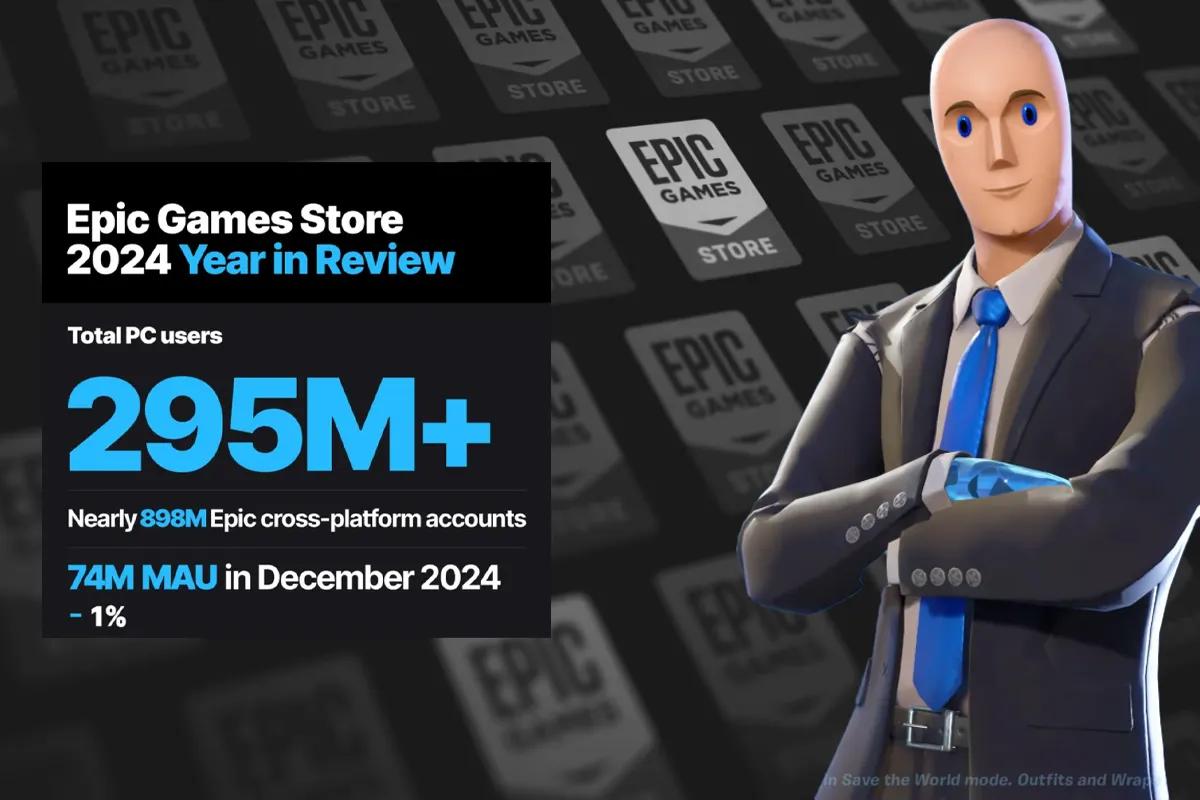 Epic Games Store Reaches 295 Million PC Players