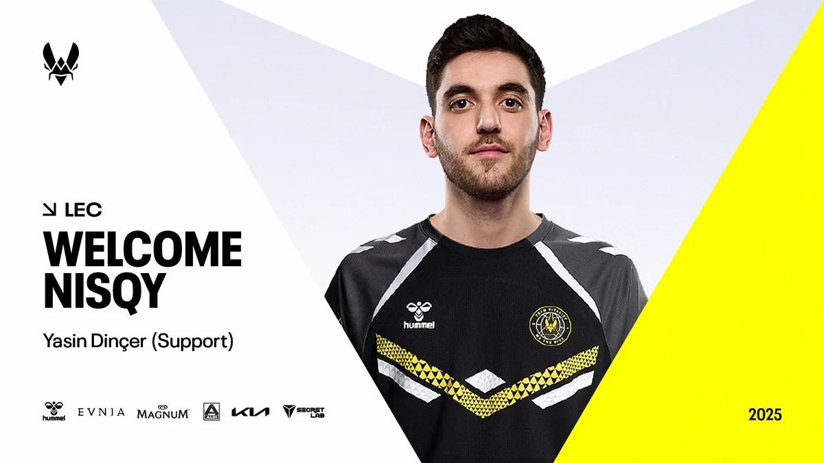 Expect the unexpected: NISQY Joins Team Vitality