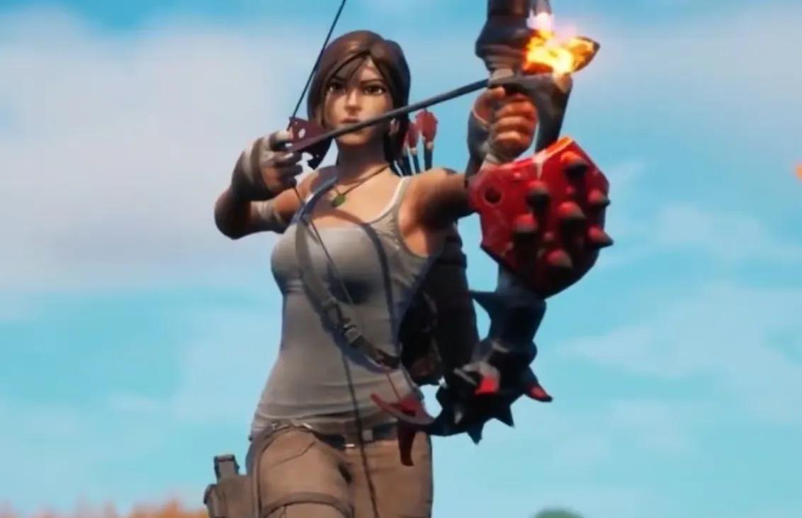 Lara Croft Returns to Fortnite After Four Years