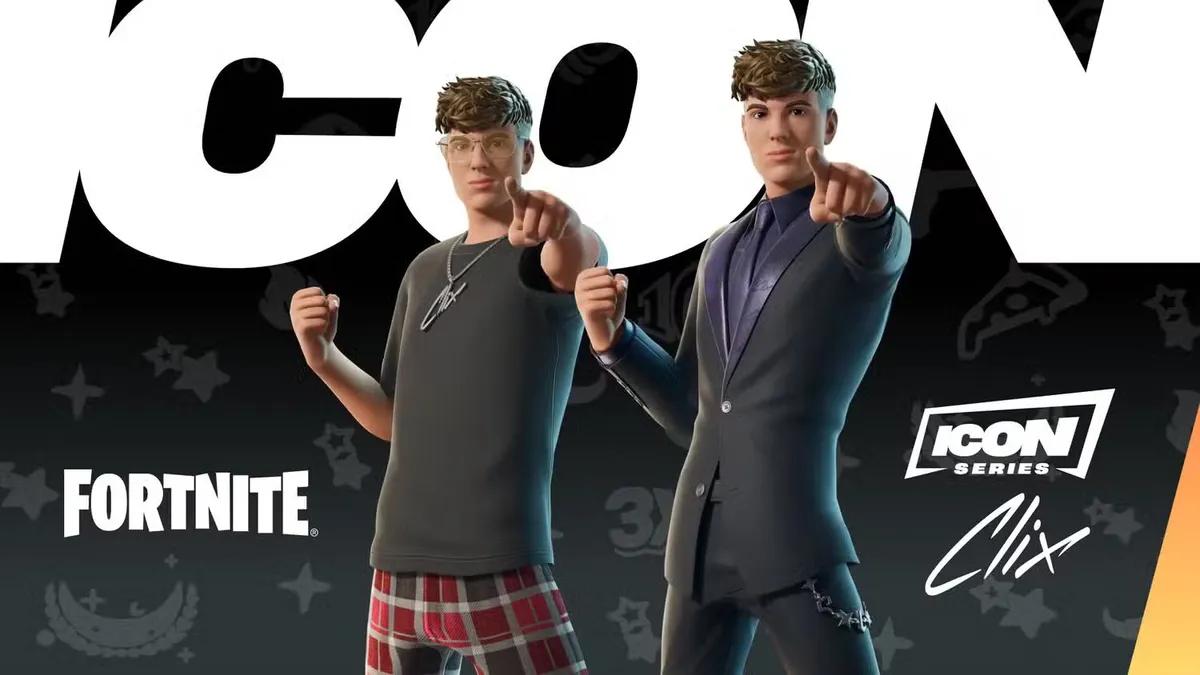 Fortnite Introduces Clix Icon Series Skin, Icon Cup, and Exclusive Cosmetics