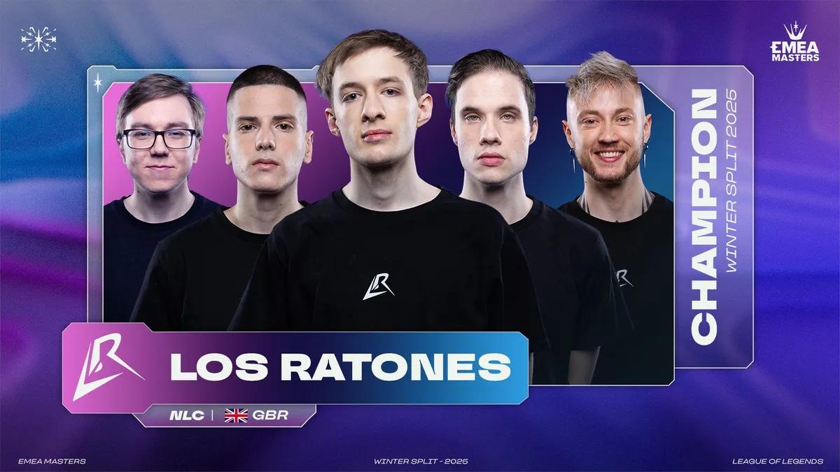 Unstoppable: Los Ratones Claim EMEA Masters Winter 2025 Title