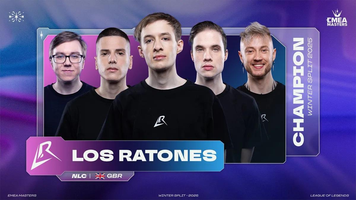 Unstoppable: Los Ratones Claim EMEA Masters Winter 2025 Title