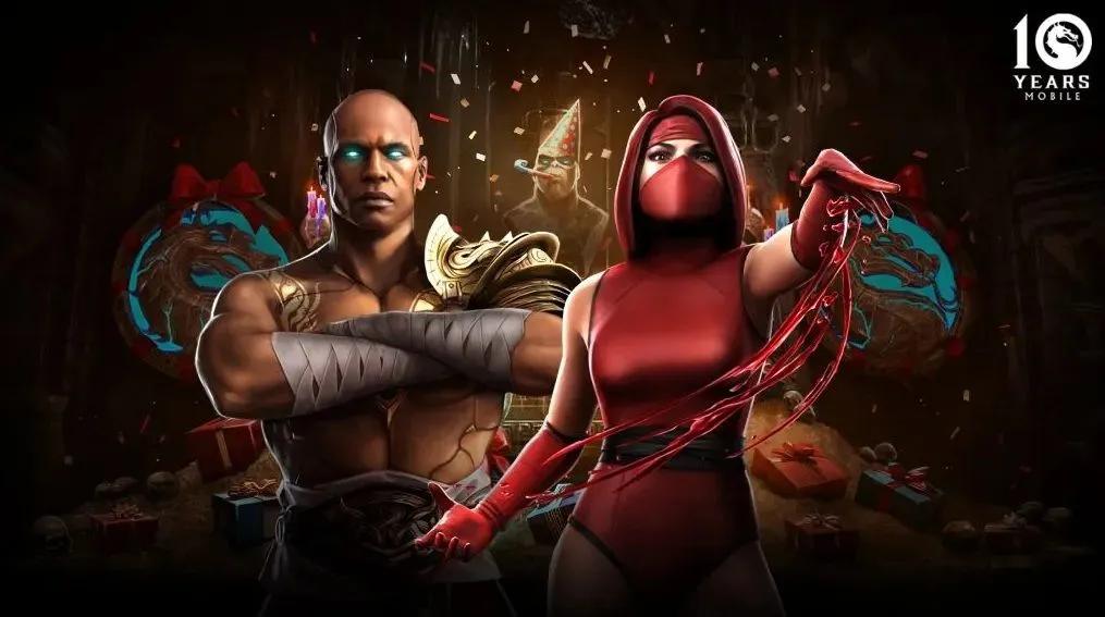 Mortal Kombat Mobile Celebrates 10th Anniversary with Major Update, New Fighters, and Special Events
