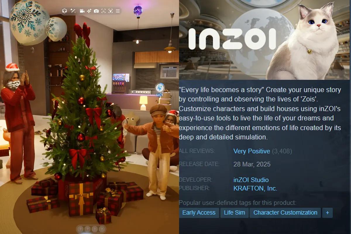 inZOI Hits Early Access with Strong Player Numbers and Positive Feedback